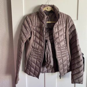NWOT Bernardo Packable Puffer Jacket Mauve EcoPlume S